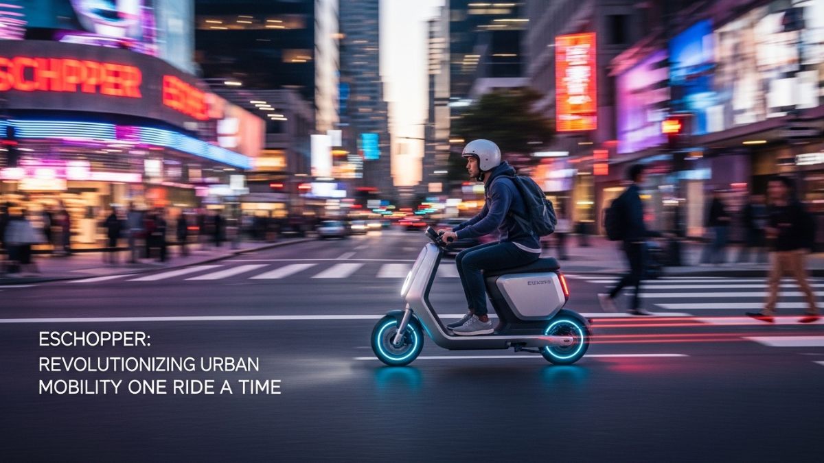 Eschopper: Revolutionizing Urban Mobility One Ride at a Time